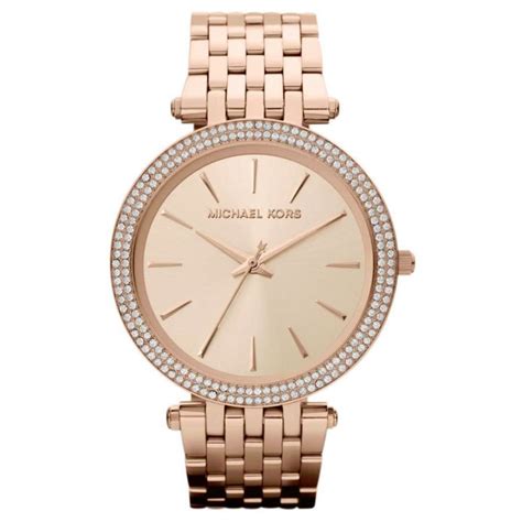 michael kors darci gold tone watch|Michael Kors darci rose gold.